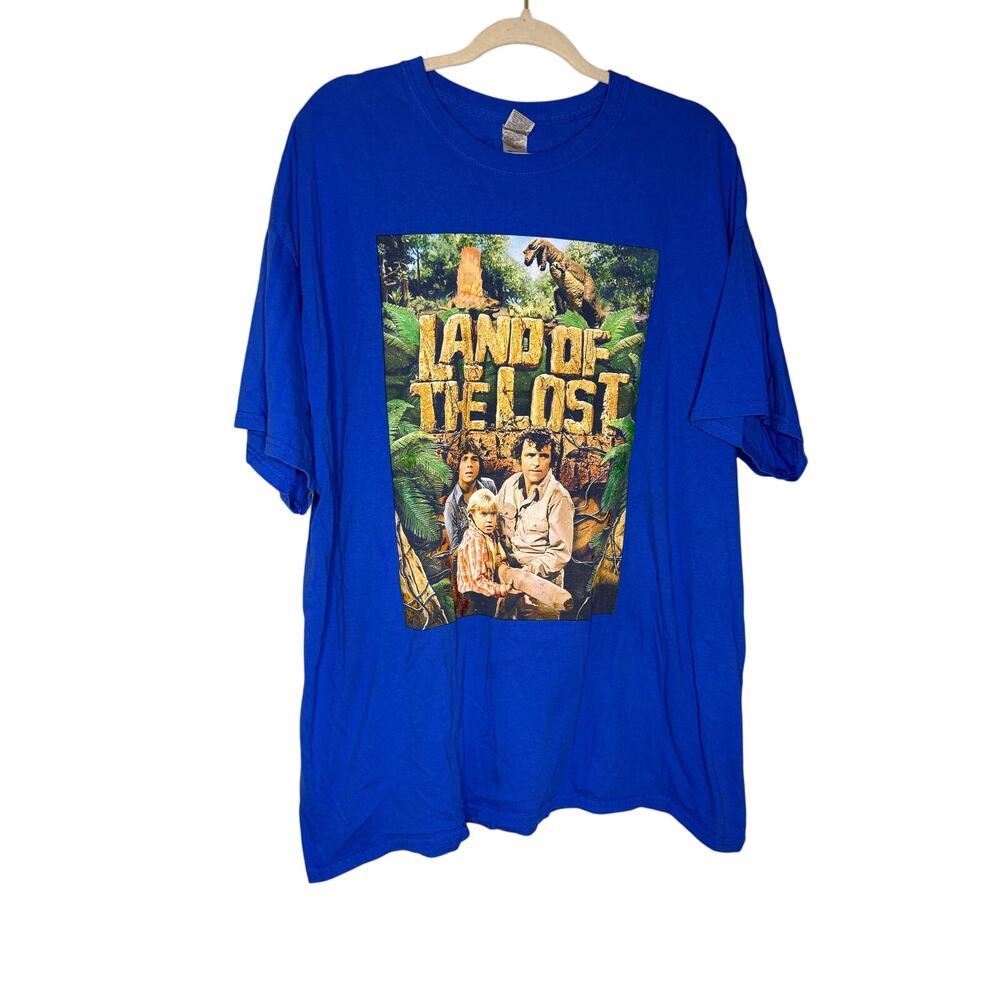 The Land of the Lost blue‎ graphic t-shirt